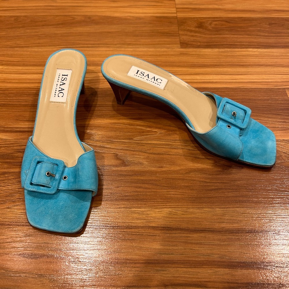 Vintage Teal Heels